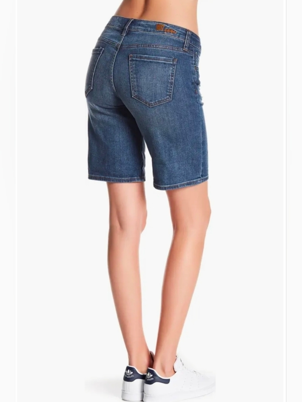Kut from the Kloth Blue Jean Shorts Size 16 - Picture 4 of 12